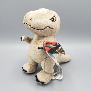 Jurassic World Rebirth Plush 7" Tyrannosaurus Rex Dinosaur Just Play NWT T-Rex